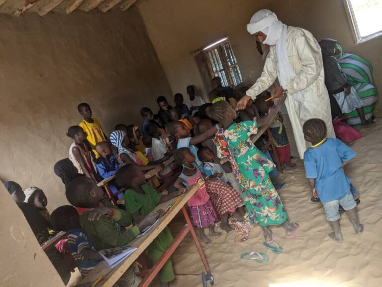 The opening of schools in Mali